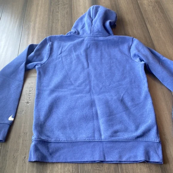 Nike Boys Blue hooded sweatshirt - Picture 4 of 4